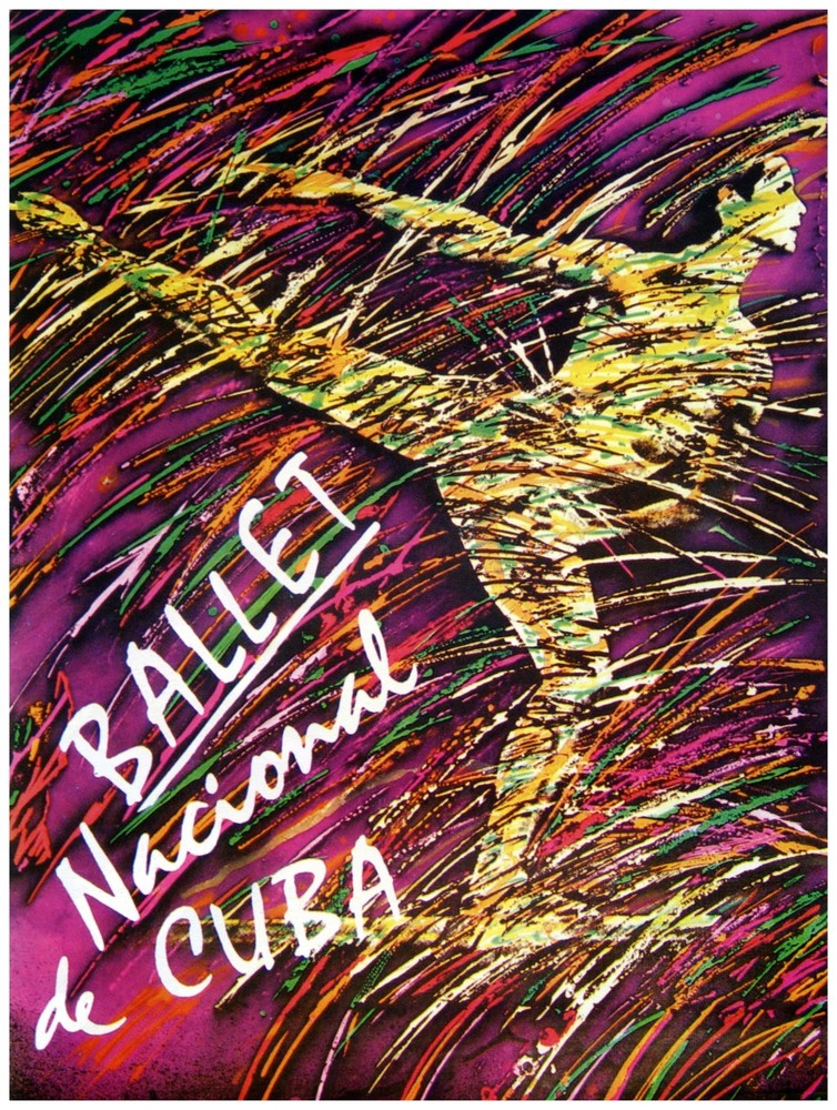 Decor Poster. Ballet Nacional de Cuba . FIne Graphic Art Design Art. 1492