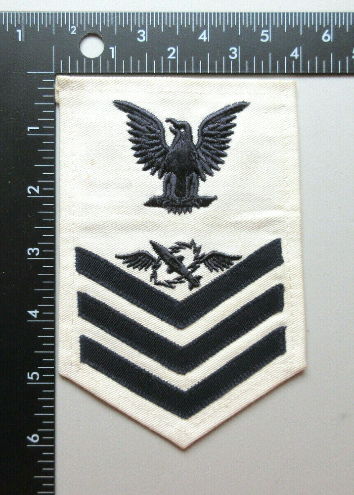 U.S. NAVY 1ST CLASS PETTY OFFICER AVIATION MISSILE TECHNICIAN RATE RANK PATCH