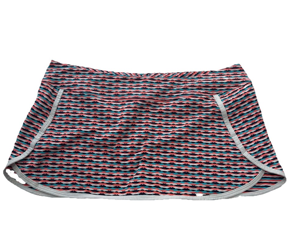 Athleta Skort Skirt Women's Large Performance Black Space Dye Running Pickleball