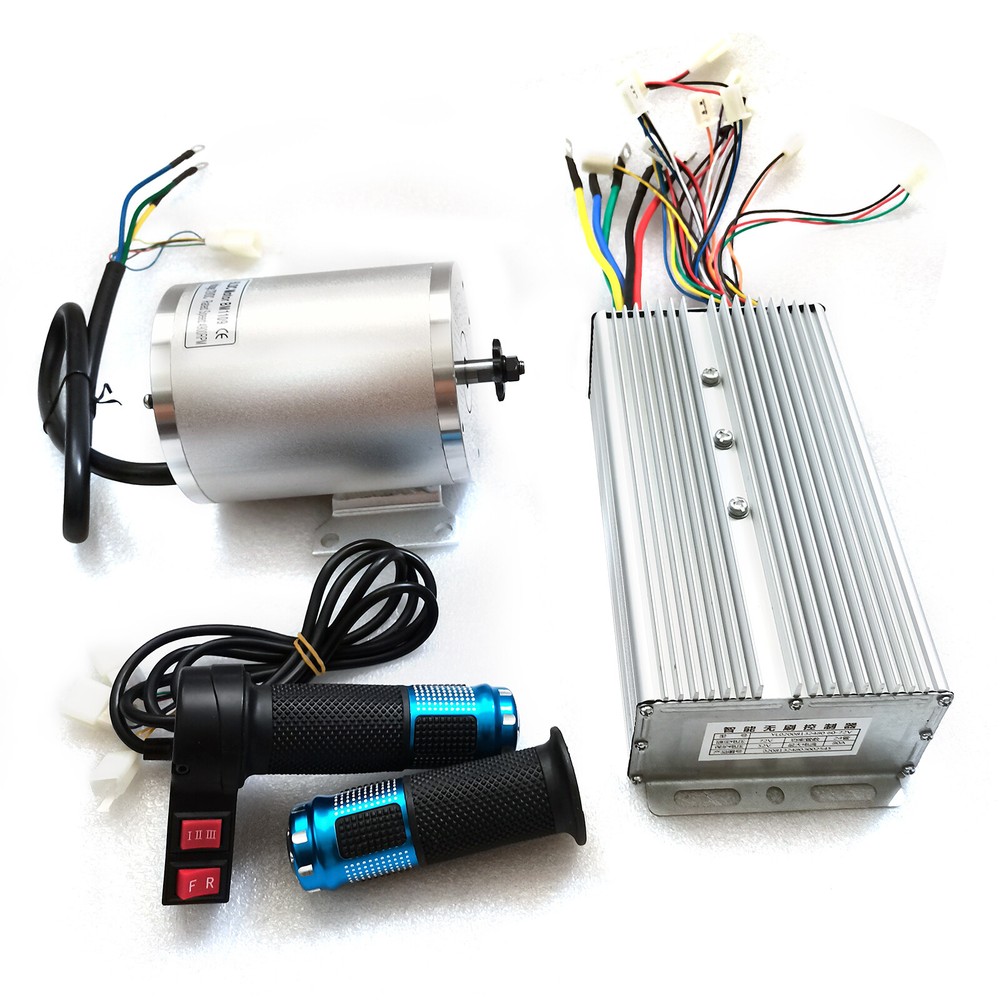 72V 3000W BLDC Motor Kit with Brushless Controller for Scooters & Go Karts