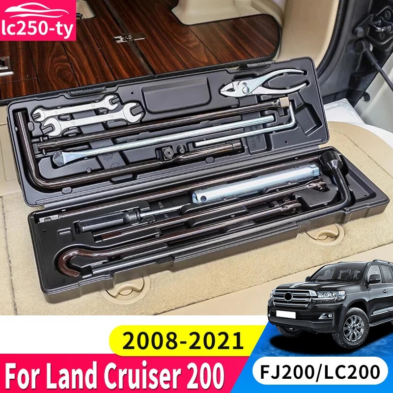 For Toyota Land Cruiser 200 LC200 Tailgate Trunk Emergency Toolbox Accessories