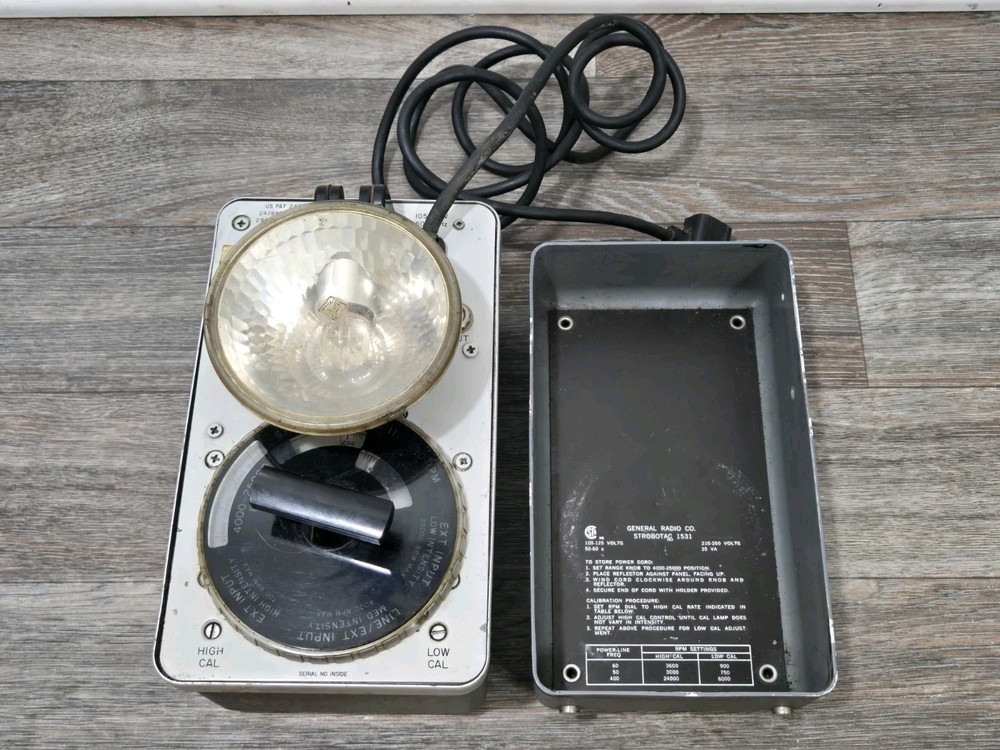 Vintage General Radio  Strobotac 1531-Ab      Electronic Stroboscope