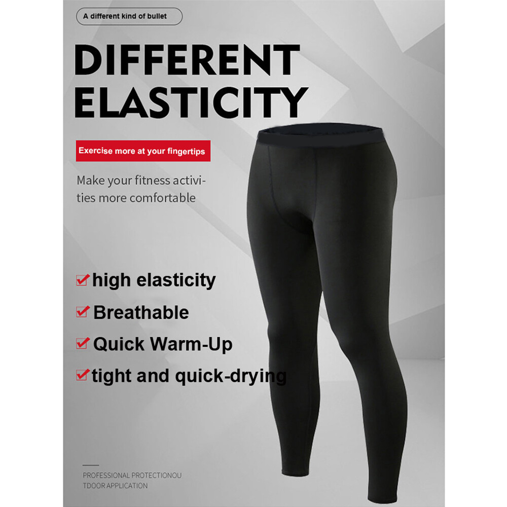 Stretchy Quick-Dry Sweat-Absorbent Black Waisted Threaded Trousers New