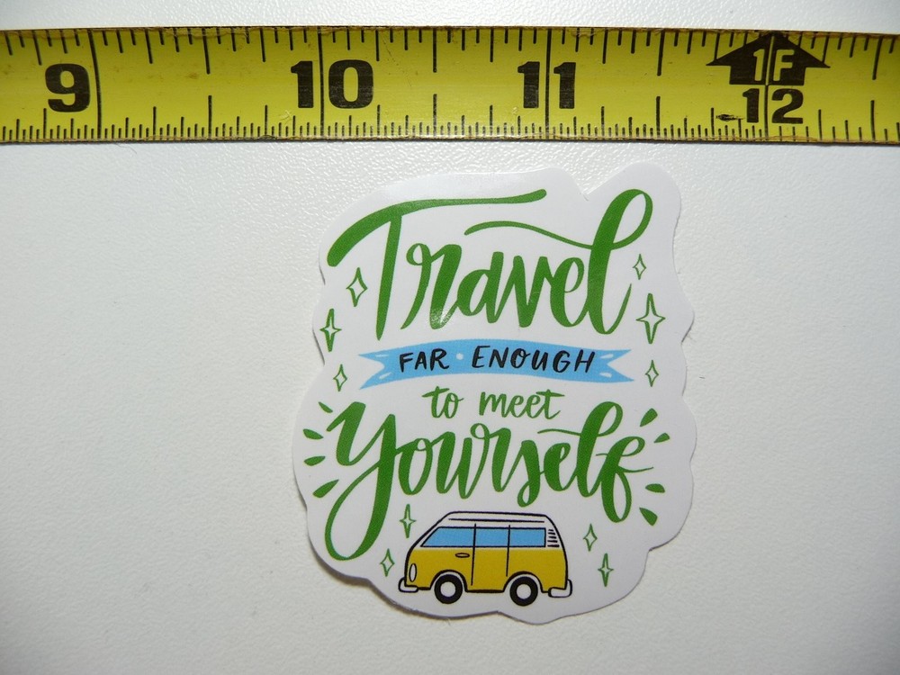 Travel to Find Yourself Motivational Decal Sticker for Inspiration