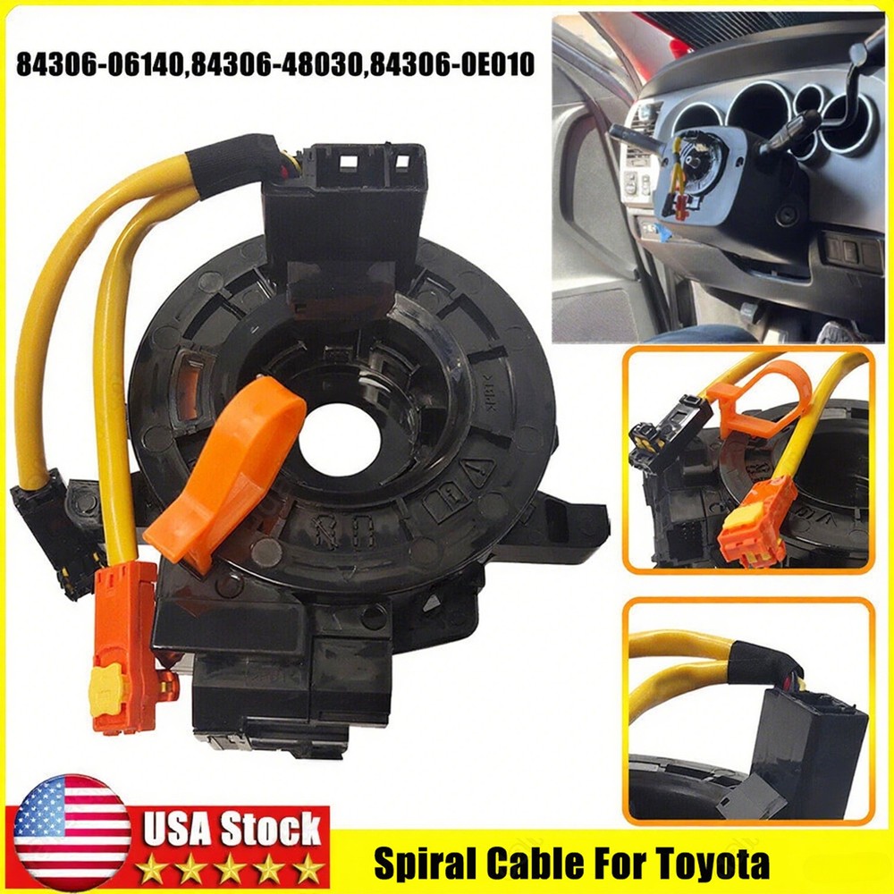 Steering Wheel Clock Spring Spiral Cable Assy 843060E010/84306-48030 For Toyota