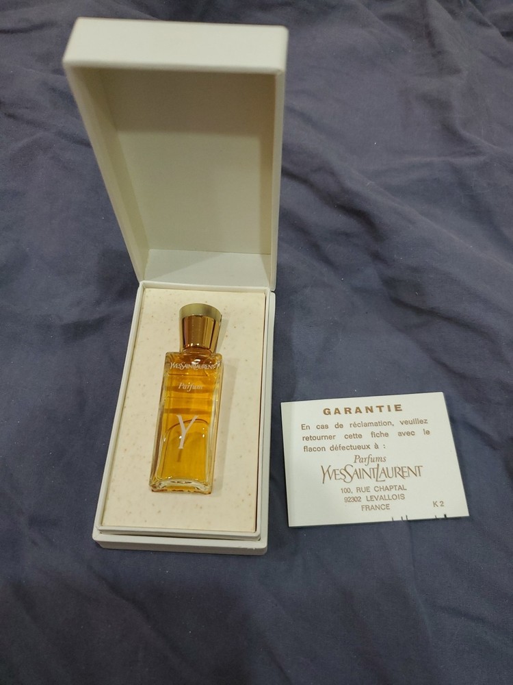 Vintage Yves Saint Laurent Perfume Parfum 1/4 Fluid Oz NEW In Box
