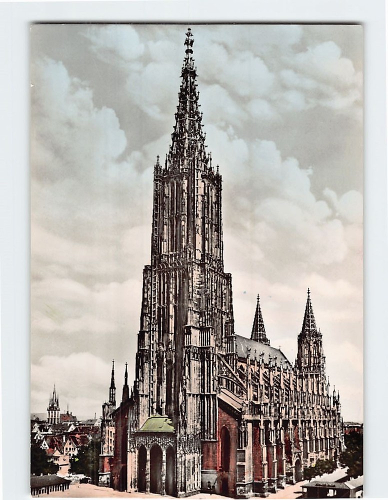 Postcard Ulm Minster Ulm Germany