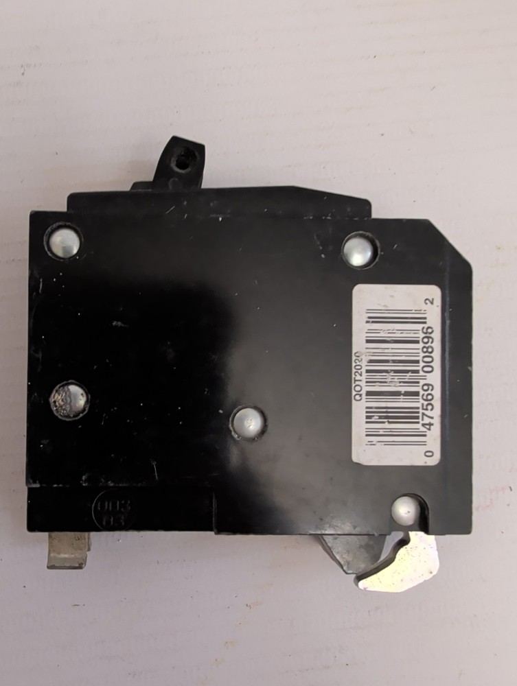 Square D QOT2020 2 Pole 20 Amp Tandem Circuit Breaker 20a Twin FREESHIP