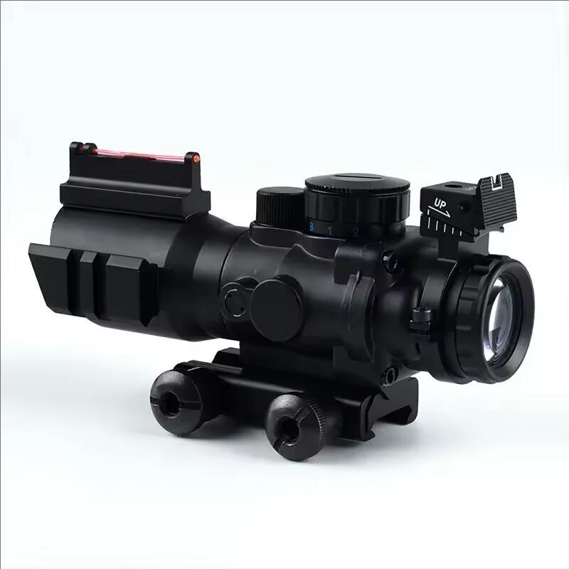 Tactical 4x32 Riflescope 20mm Dovetail Reflex Optics Scope Sight for Hunting