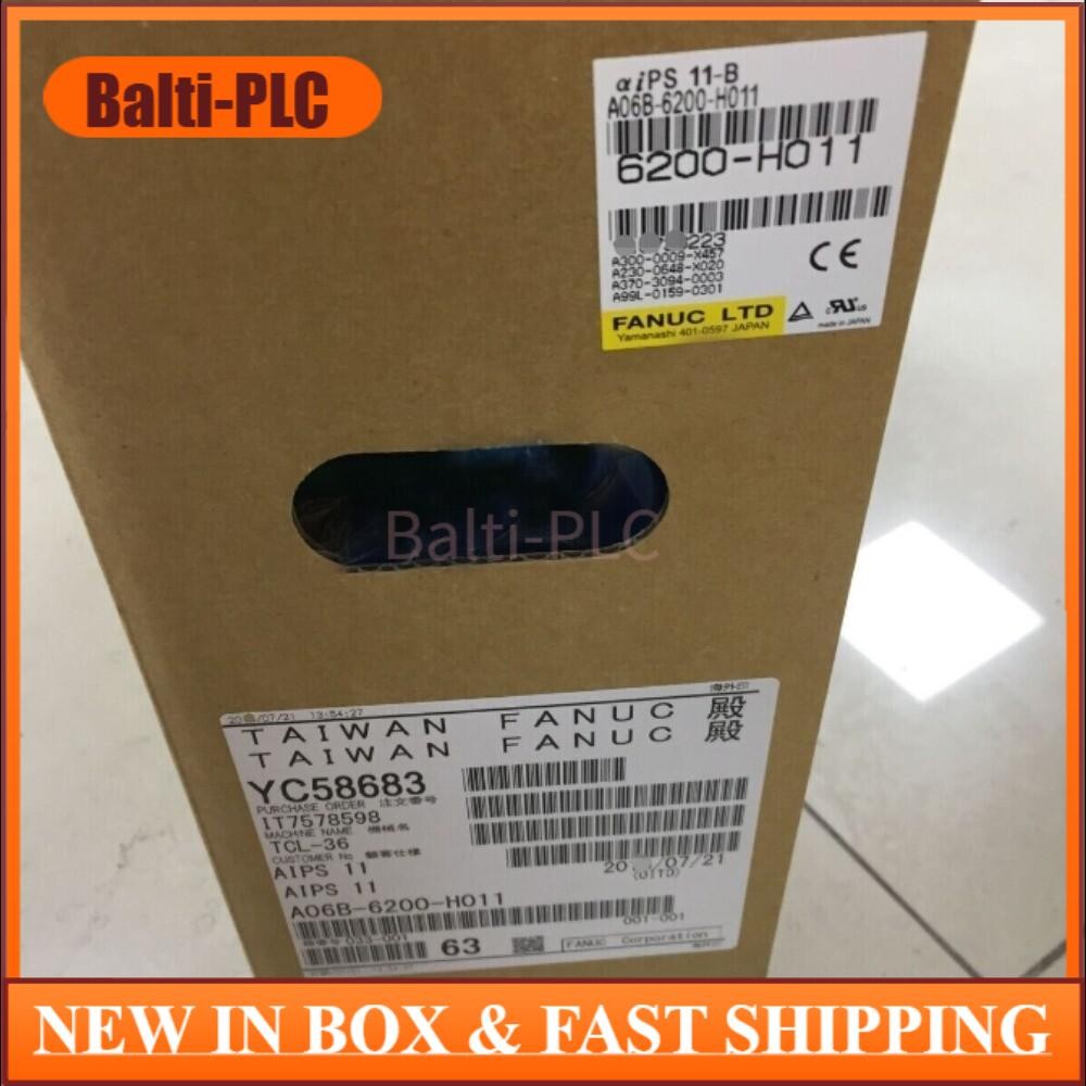 New FANUC A06B-6200-H011 Servo Drive A06B6200H011 DHL Fast Shipping