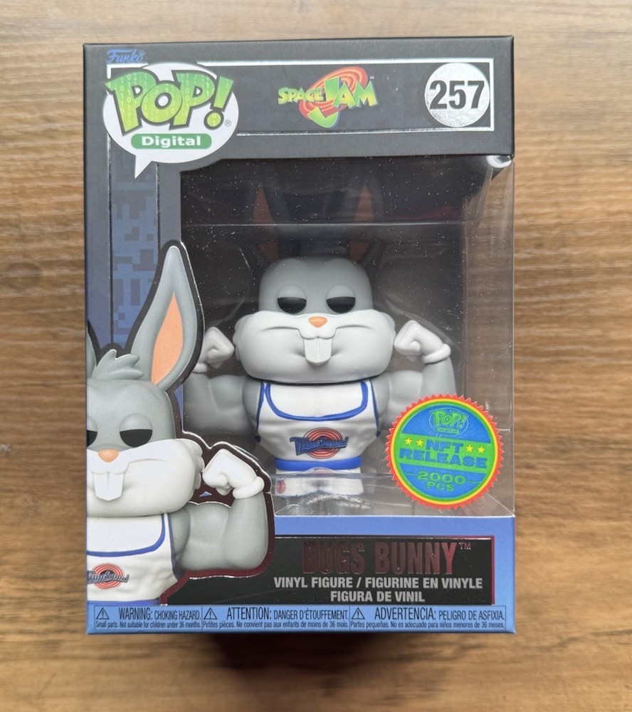 Funko Pop! Digital Animation Movies Space Jam Bugs Bunny 2,000 Pcs #257