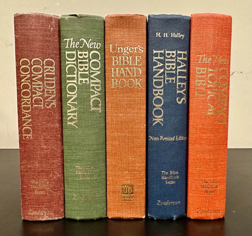 The Bible Handbook Series - Compact Topical Bible, Dictionary, Concordance, etc