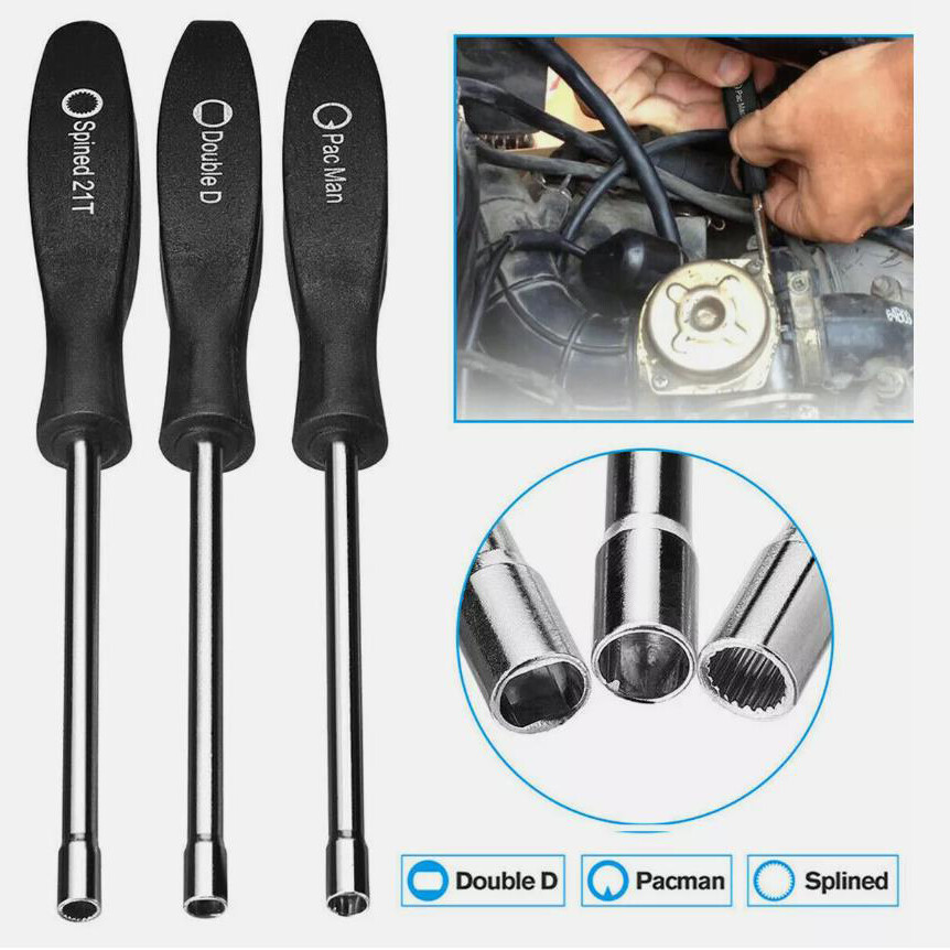3-in-1 Carburetor Adjustment Screwdriver Tool for Poulan Husqvarna Craftsman Chainsaws