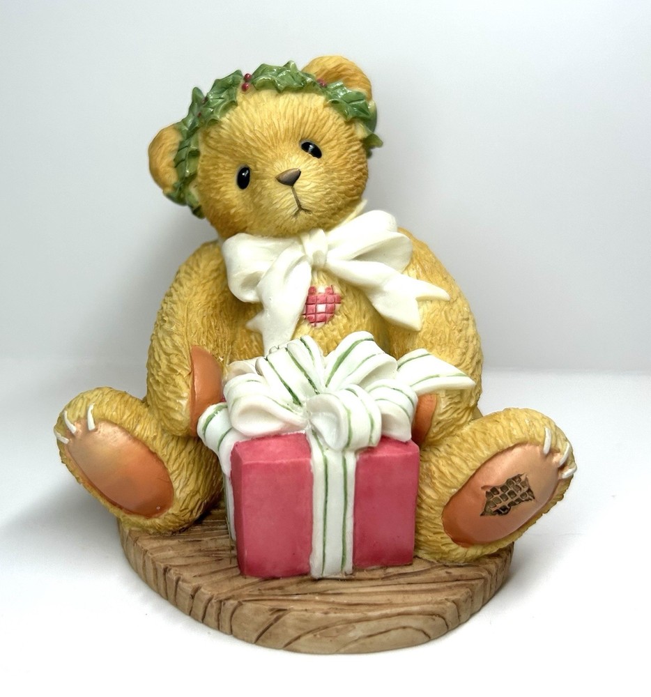 Cherished Teddies Margy Holiday Joy Figurine 475602