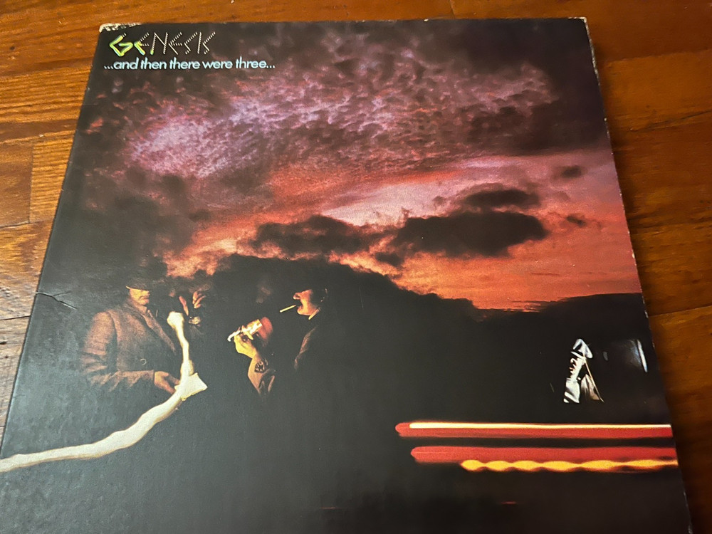 GENESIS And Then There Were Three ORIGINAL 1978 LP Atlantic  VG