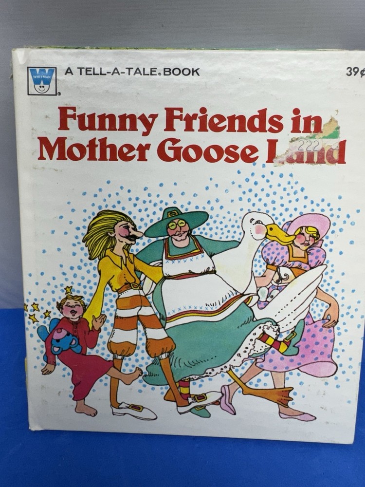 Funny Friends in Mother Goose Land   Whitman Tell a Tales 1978 Pam Ford