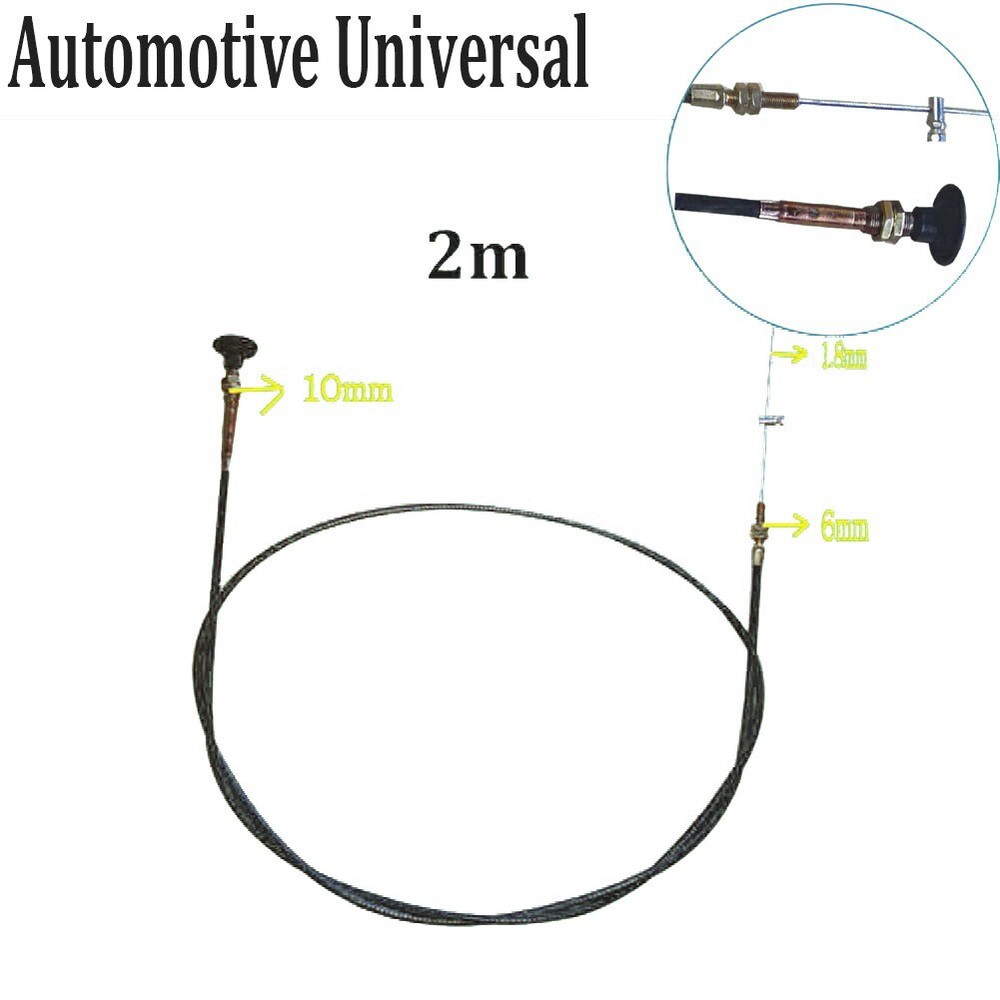 1X Carburetor Choke Cable Bike Push-Pull Choke Throttle Cable For Motocross NEW