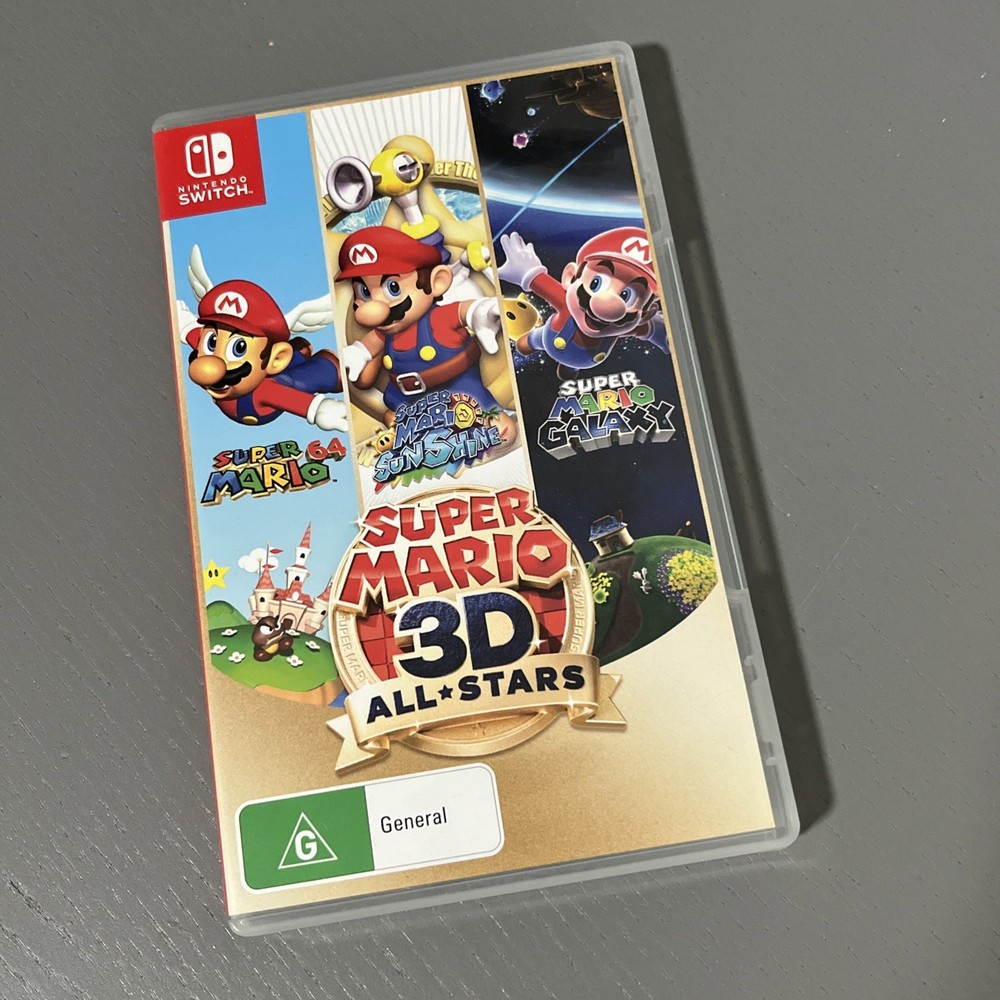 Super Mario 3D All-Stars 4 Nintendo Switch Console System CIB European Version