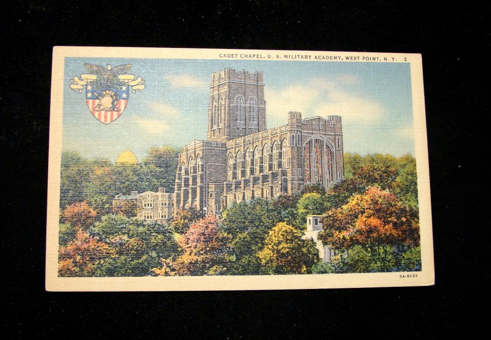 Vintage Postcard Linen 
