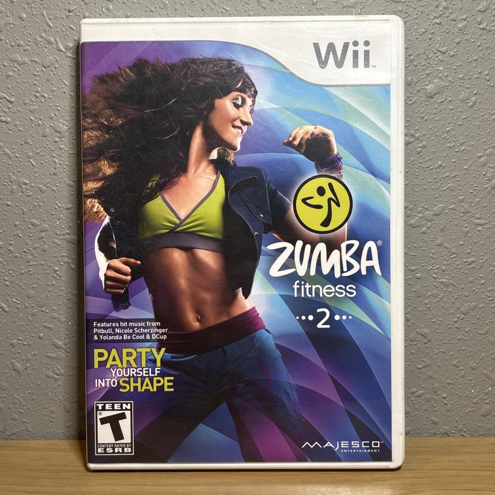 Zumba Fitness 2 (Nintendo Wii, 2011) Complete Clean  CIB