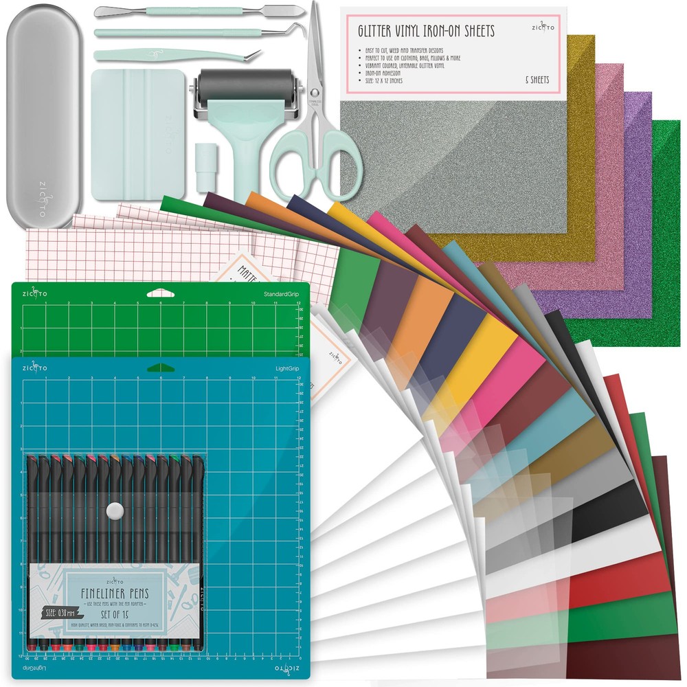 Ultimate Cricut Maker Accessories & Supplies Bundle for Crafters  