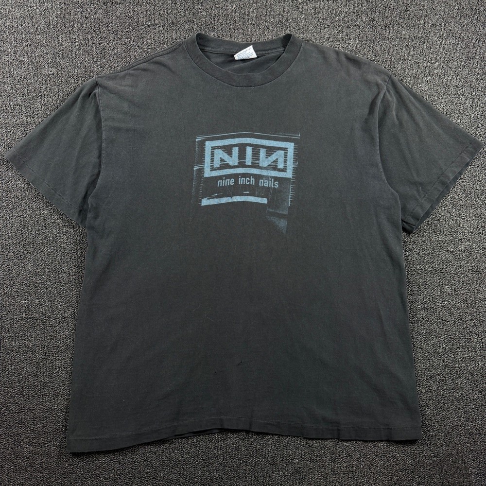 Vintage Single Stitch NIN Nine Inch Nails Night of Nothing Tee XL All Sport 90s