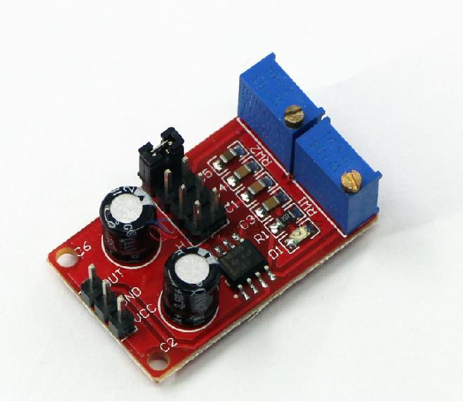2PCS NE555 Duty Cycle and Frequency Adjustable Module Square Wave rectangular