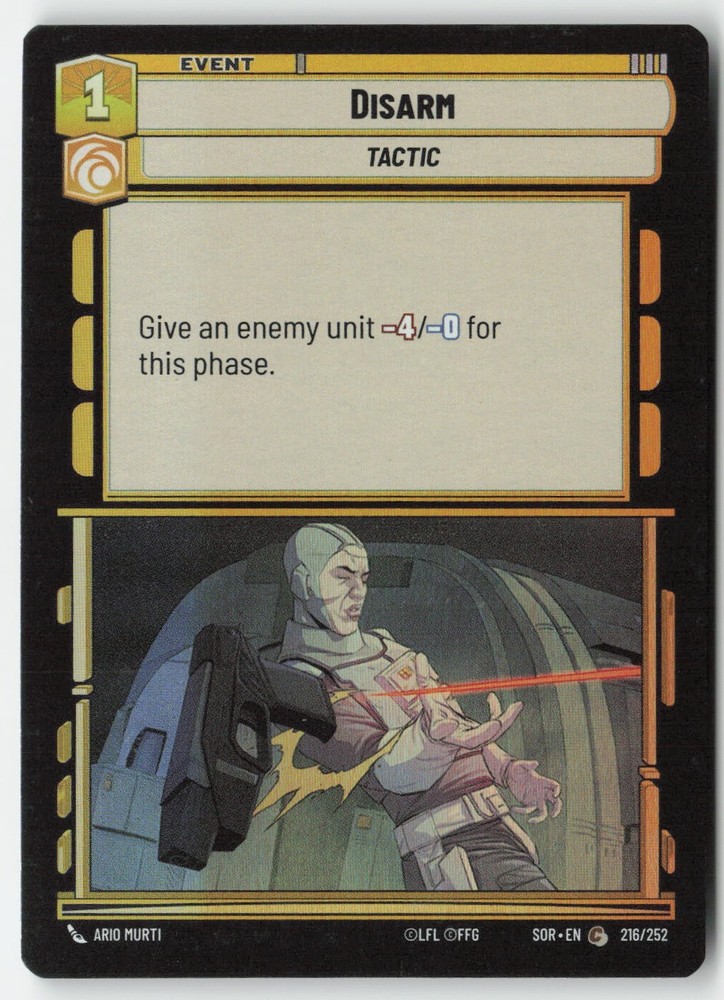 SWU - Disarm SOR 216 Standard Foil