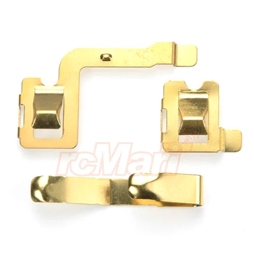 Tamiya Mini 4WD Super-II Chassis Gold Plated Terminal Set # 15421