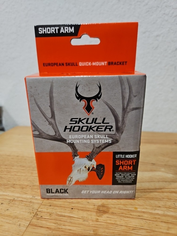 Skull Hooker Little Hooker Short Arm Black Hang Deer Horns Antelope