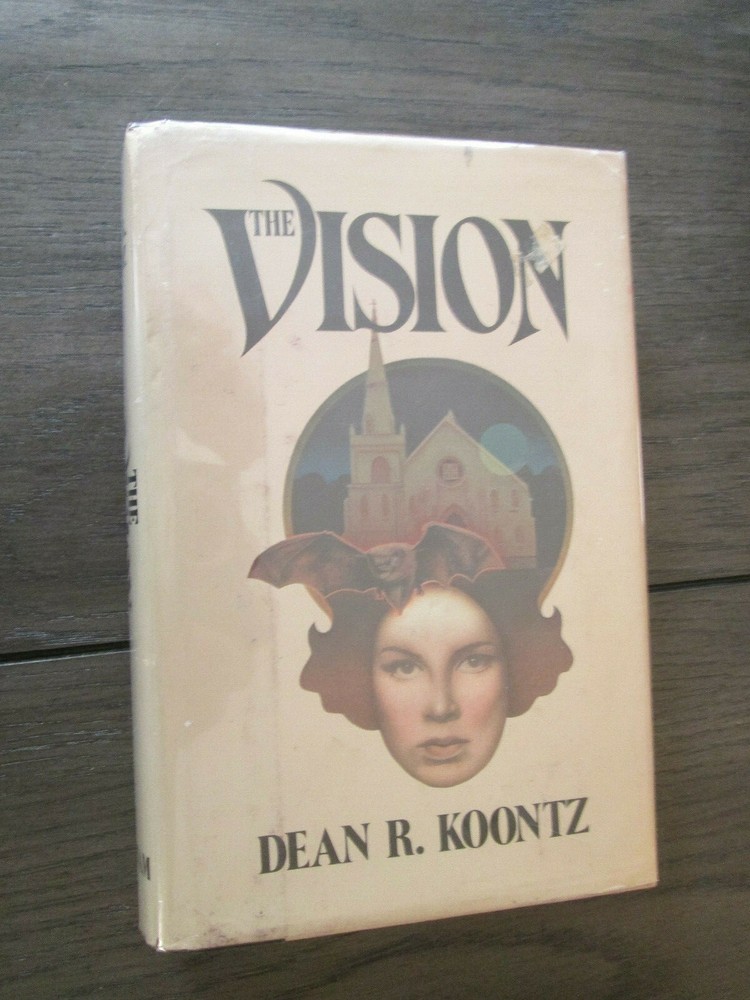Dean R Koontz THE VISION First Edition in jacket 1977