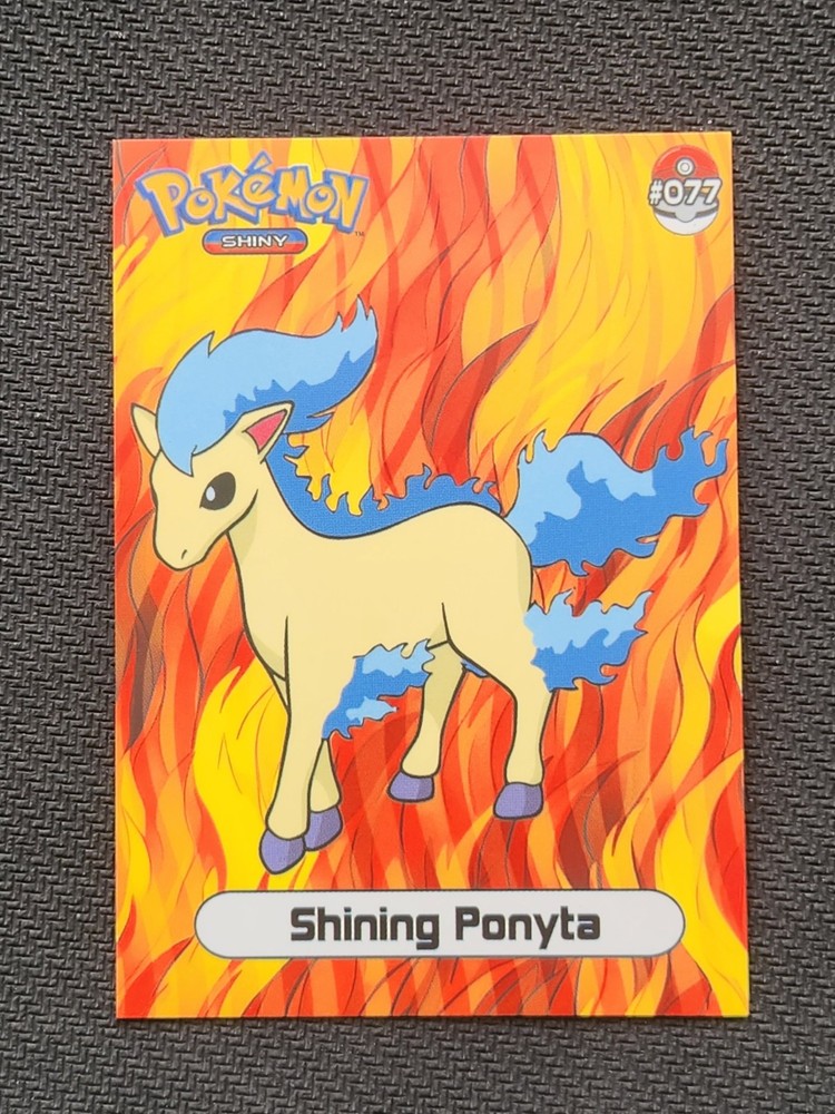 Pokemon 1997 Nintendo Infinity Shiny Set Shining Ponyta
