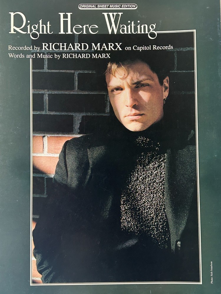 Sheet Music richard marx right here waiting