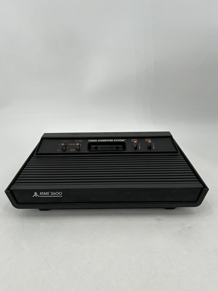 Atari 2600 Video Game Console Only - Black