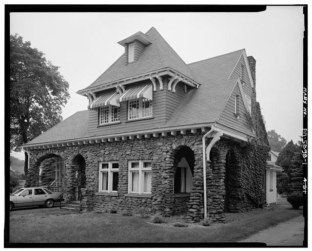 1. Perspective Of Northeast Front And Northwest Side Looking South-Southwest -