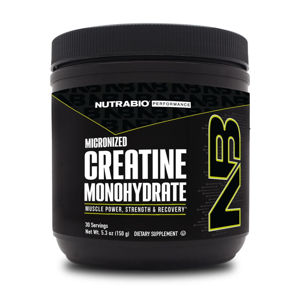 NUTRABIO CREATINE MONOHYDRATE POWDER Micronized Muscle Strength Power 150 Grams