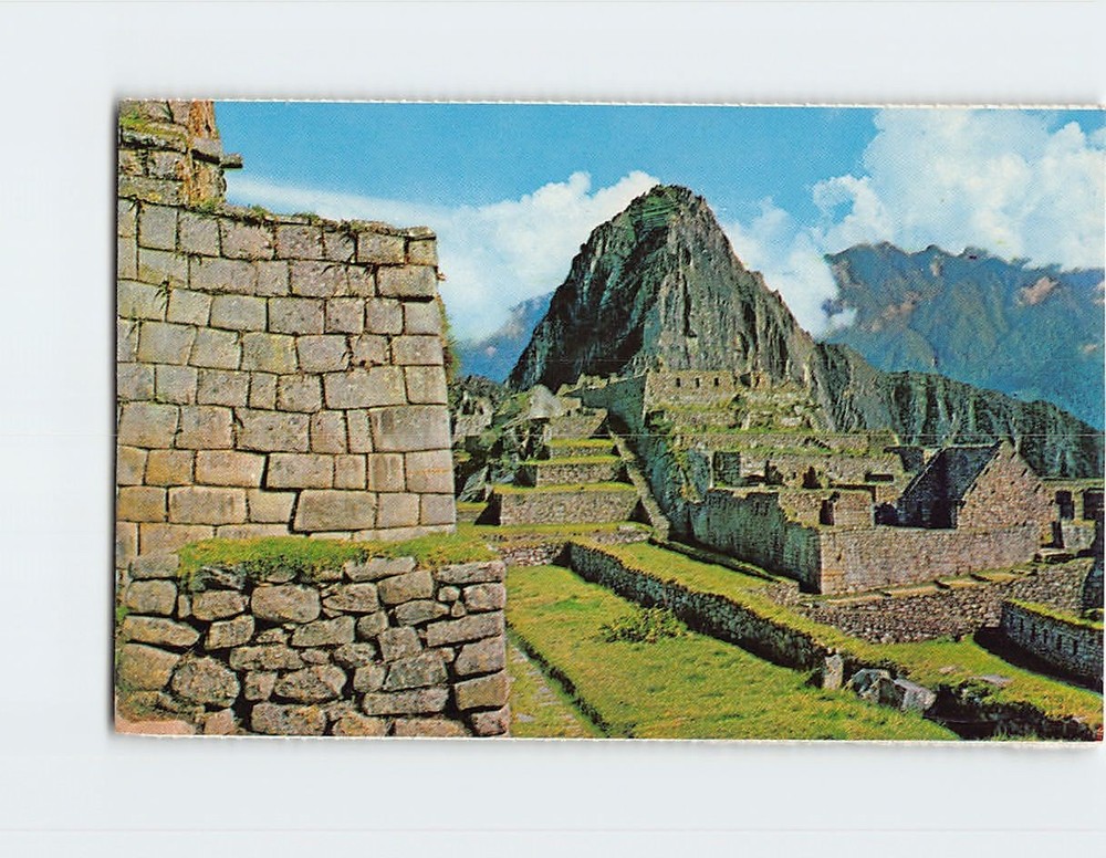Postcard Zona Industrial Machu Picchu Peru