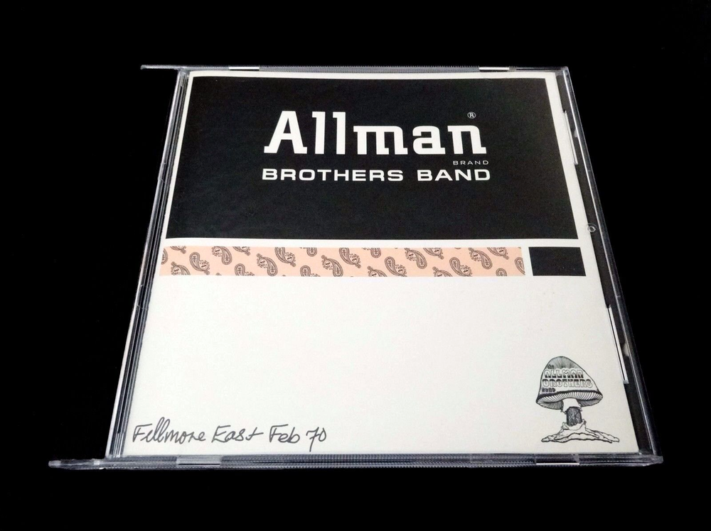Allman Brothers Band Fillmore East 1970 Live Grateful Dead GDCD 4063 ABB