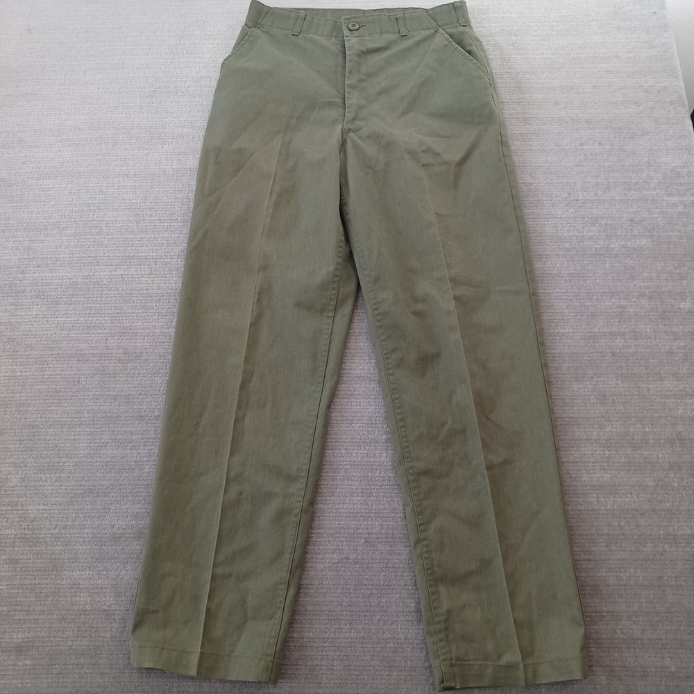 Vintage Military Pants Mens 32x31 Utility Trousers OG 507 Green Cargo
