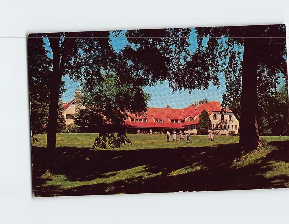 Postcard Potawatomi Inn Pokagon State Park Angola Indiana USA