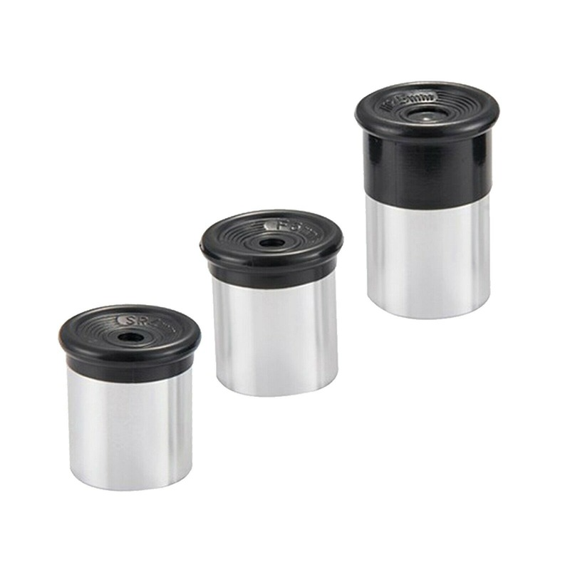 3x Universal Telescope Eyepiece Set 0.965in Astronomy Photography Accessory Kit