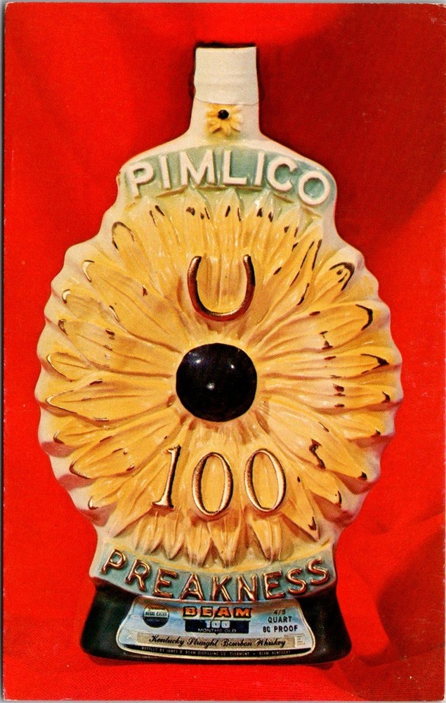 Dr Jim Stamps Pimlico Race Track Baltimore Maryland 100th Preakness Postcard