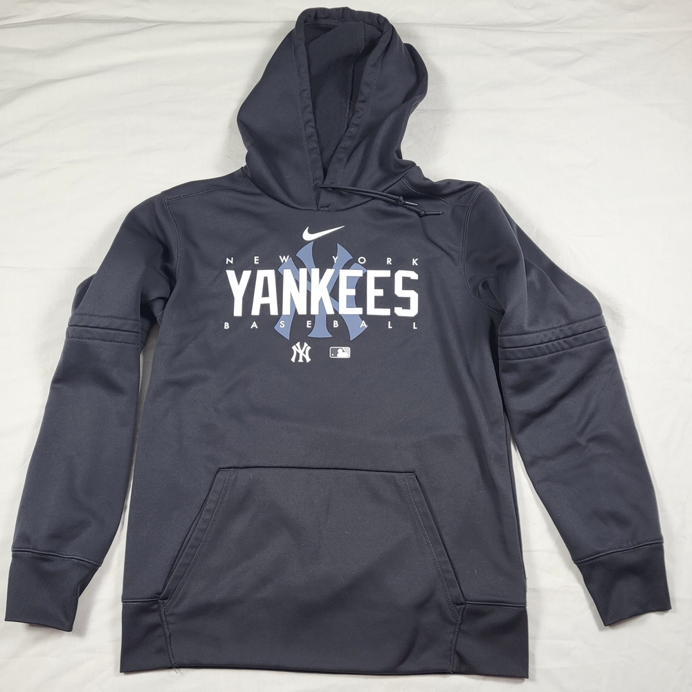 Nike Baseball Yankees Hoodie Medium Therma-Fit Fleece Sportswear Streetwear