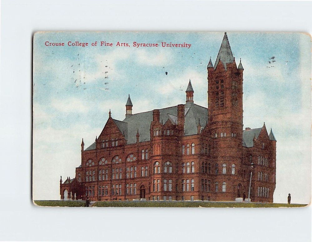 Postcard Crouse College of Fine Arts Syracuse University Syracuse New York USA