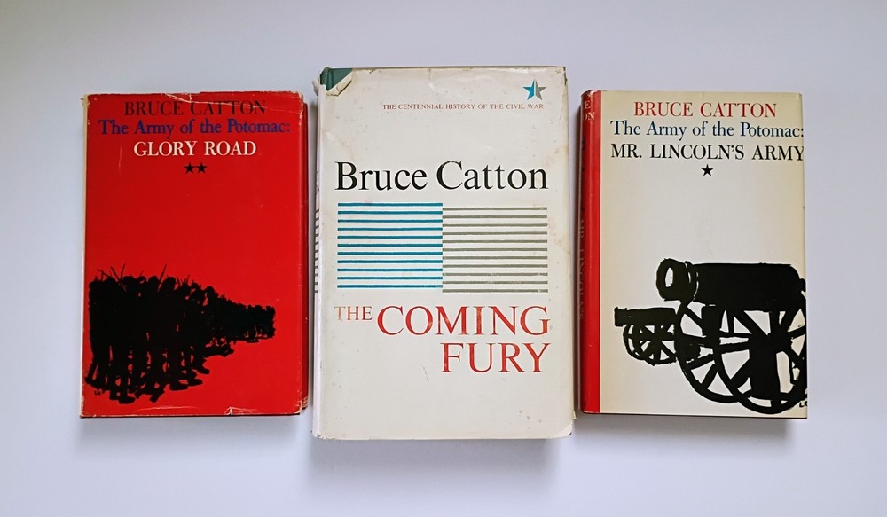 Bruce Catton Lot of 3- Civil War Histories - Centennial History - HC/DJ