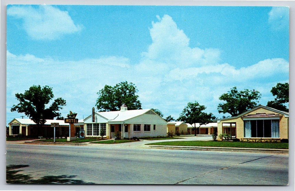 Roadside~Albany Georgia~Aljo Motel~Vintage Postcard