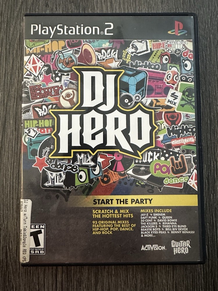 DJ Hero (Sony PlayStation 2, 2009)