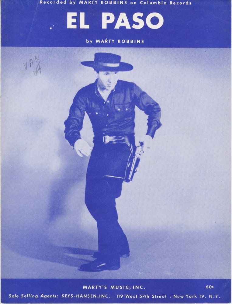 Marty Robbins.-Original Sheet Music-