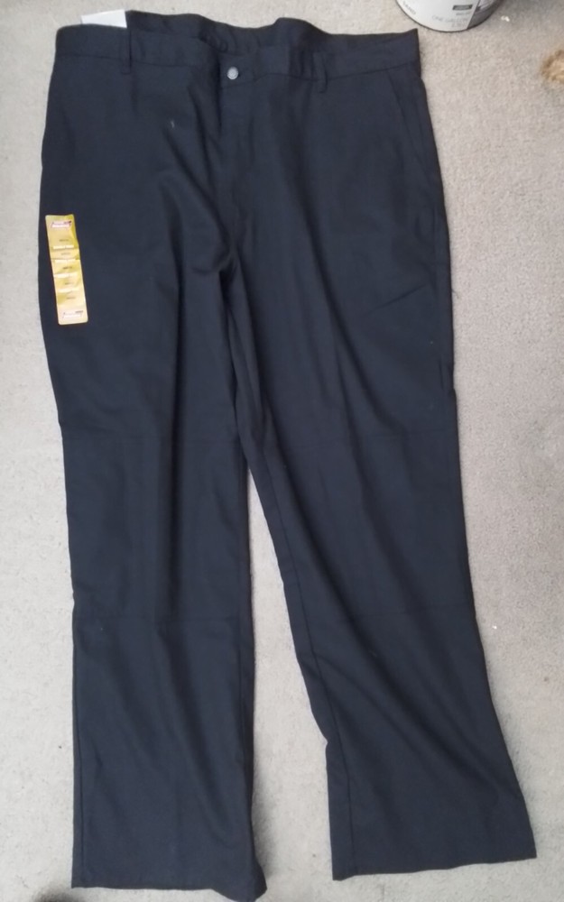 Dickies Double Knee Relax Fit Flex Black Size 44 By 32 Pants