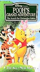 Pooh's Grand Adventure: The Search for Christopher Robin VHS Disney Clamshell